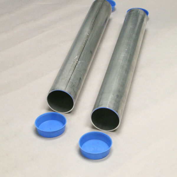 Alumunium Ground Sleeves, 24" Long for 2-7/8"